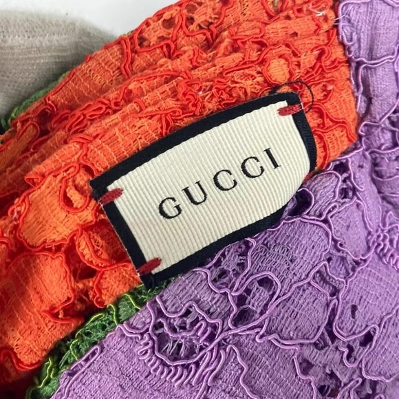 GUCCI 499711 lace flower Turban headband headband hair accessory hair band main image 3